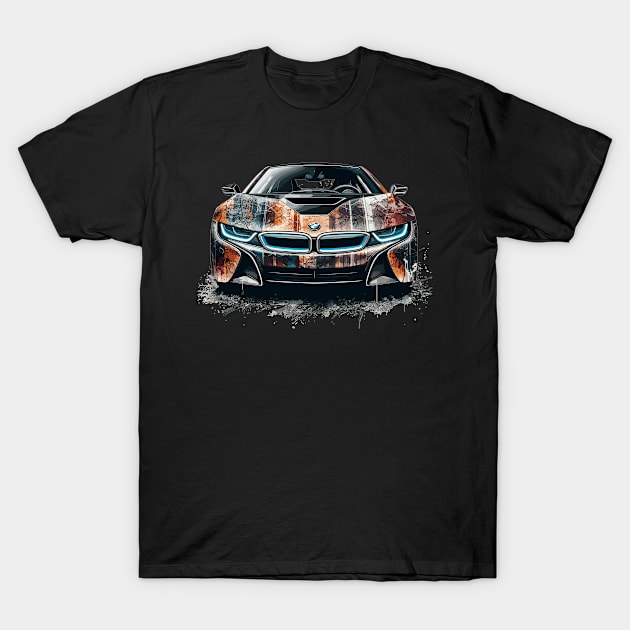 BMW i8 T-Shirt by Vehicles-Art